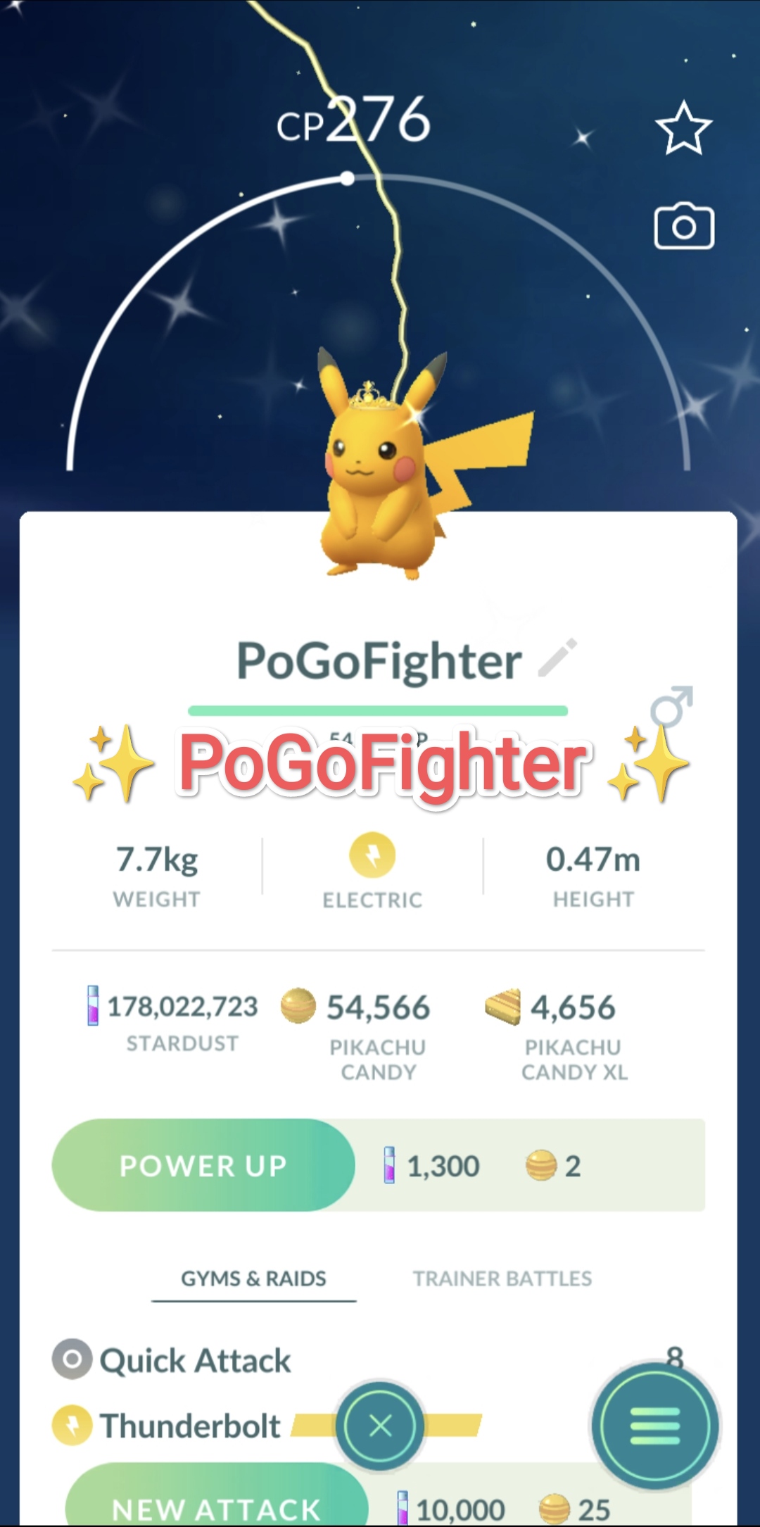 Pokémon GO Galarian Moltres – Trade 1.000.000 stardust (Read