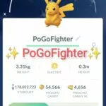Pokémon GO Shiny Aquamarine Crown Pikachu - GO Fest 2023 - Trade 20.000 stardust (Read Describe)