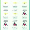 Pokémon Go * Shiny Regigigas * Mini P T C have 80.000 stardust