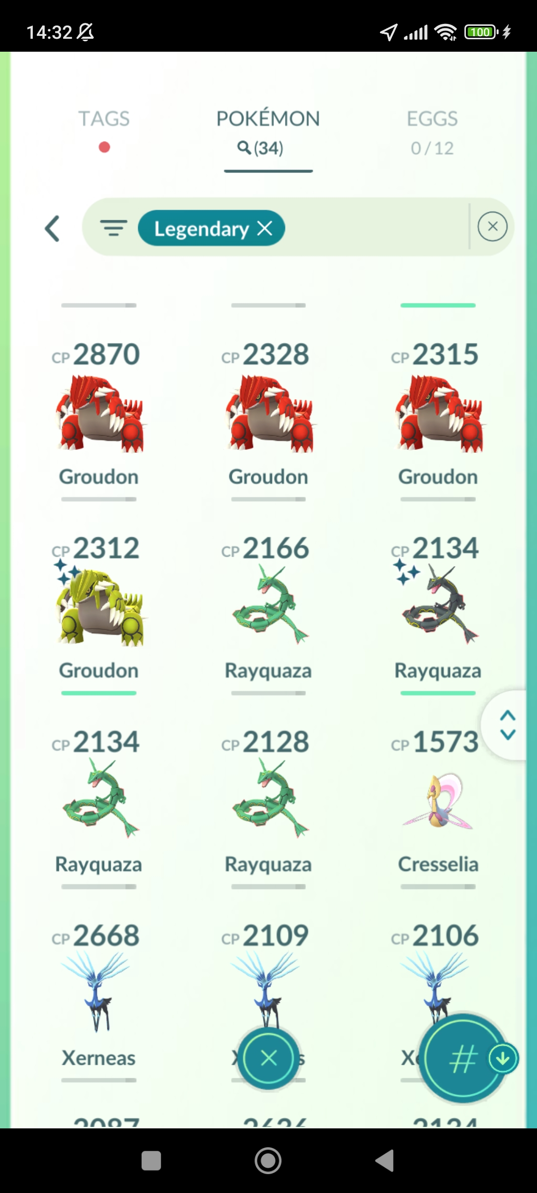 Pokémon GO Shiny Rayquaza, Kyogre, Groudon, Entei - Mini Account (Read  Describe) - PoGoFighter