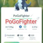 Pokémon GO Baxcalibur CP3000+ – High CP Pokemon – TRADE (Read Describe)