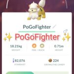 Pokémon GO Shiny Hisuian Growlithe - Trade 20.000 stardust (Read Describe)