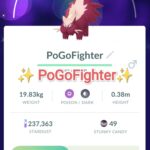 Pokémon GO Shiny Stunky – Trade 1.000.000 stardust (Read Describe)