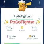 Pokémon GO Shiny Akari's Kerchief Pikachu - Trade 20.000 stardust (Read Describe)
