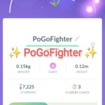 Pokémon GO Shiny Yellow Flower Flabébé – Trade 1.000.000 stardust (Read Describe)