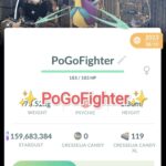 Pokémon GO Shiny Cresselia New York Location Card Background - GO Fest 2023 – Trade 20.000 stardust (Read Describe)