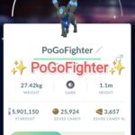Pokémon GO Shiny Night Scarf Umbreon - Trade 20.000 stardust (Read Describe)
