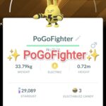Pokémon GO Shiny Spark Accessory Elekid Location Card Instinct Background - Trade 20.000 stardust (Read Describe)