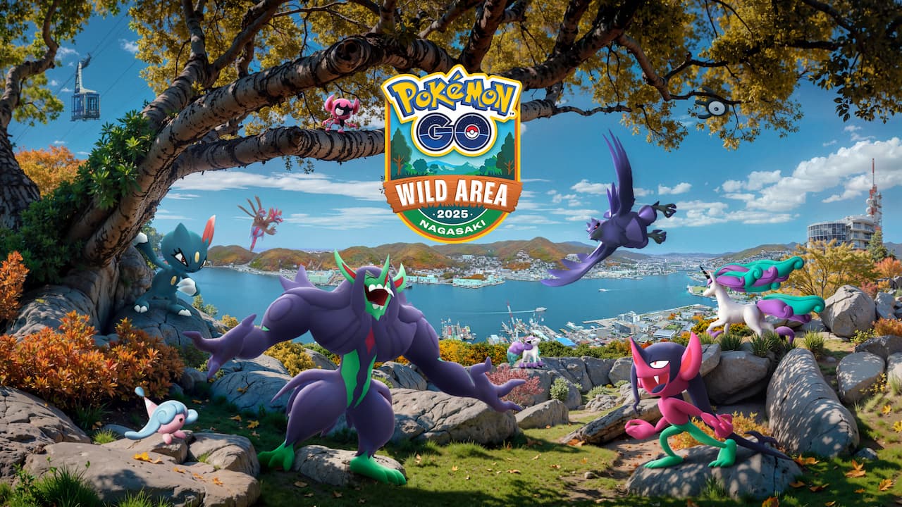 Pokémon GO Wild Area: Nagasaki - November 7-9, 2025 (READ DESCRIPTION)