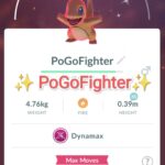 Pokémon GO Shiny Dynamax Charmander - Trade 20.000 stardust (Read Describe)