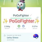 Pokémon GO Shiny Halloween Costume Rowlet - Trade 20.000 stardust (Read Describe)