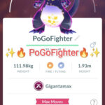 Pokémon GO Shiny Gigantamax Charizard - Trade 20.000 stardust (Read Describe)
