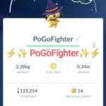 Pokémon GO Shiny Witch Hat Pichu - Trade 20.000 stardust (Read Describe)