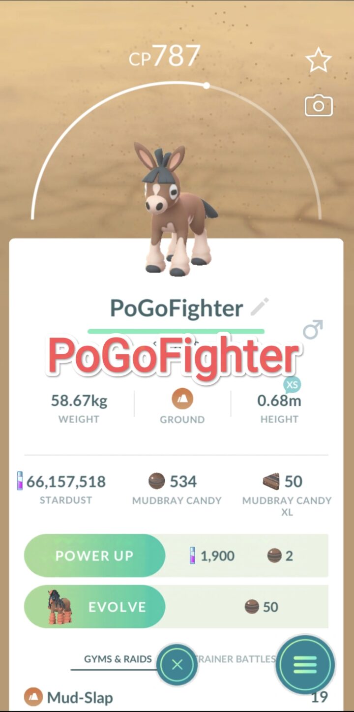 Pokémon GO Mudbray – TRADE (Read Describe)