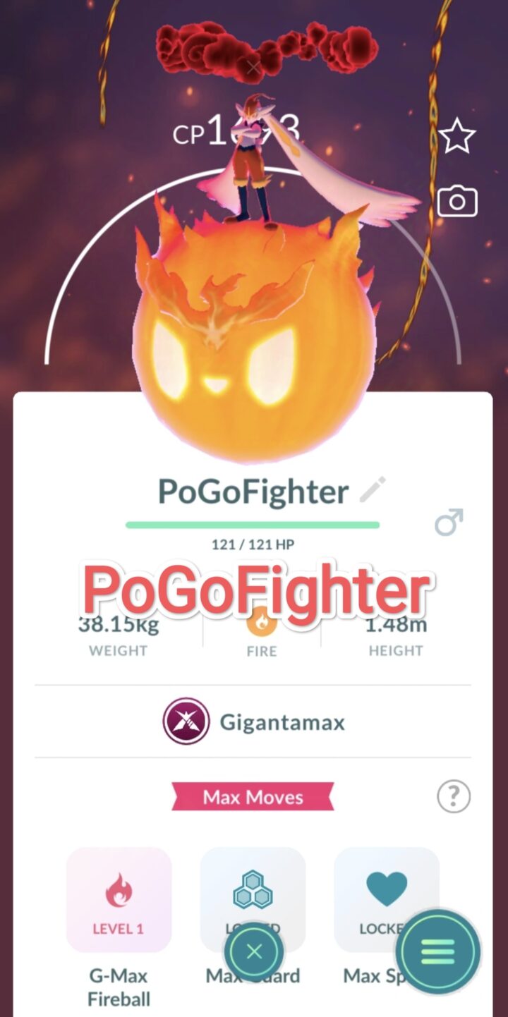 Pokémon GO Gigantamax Cinderace – TRADE (Read Describe)