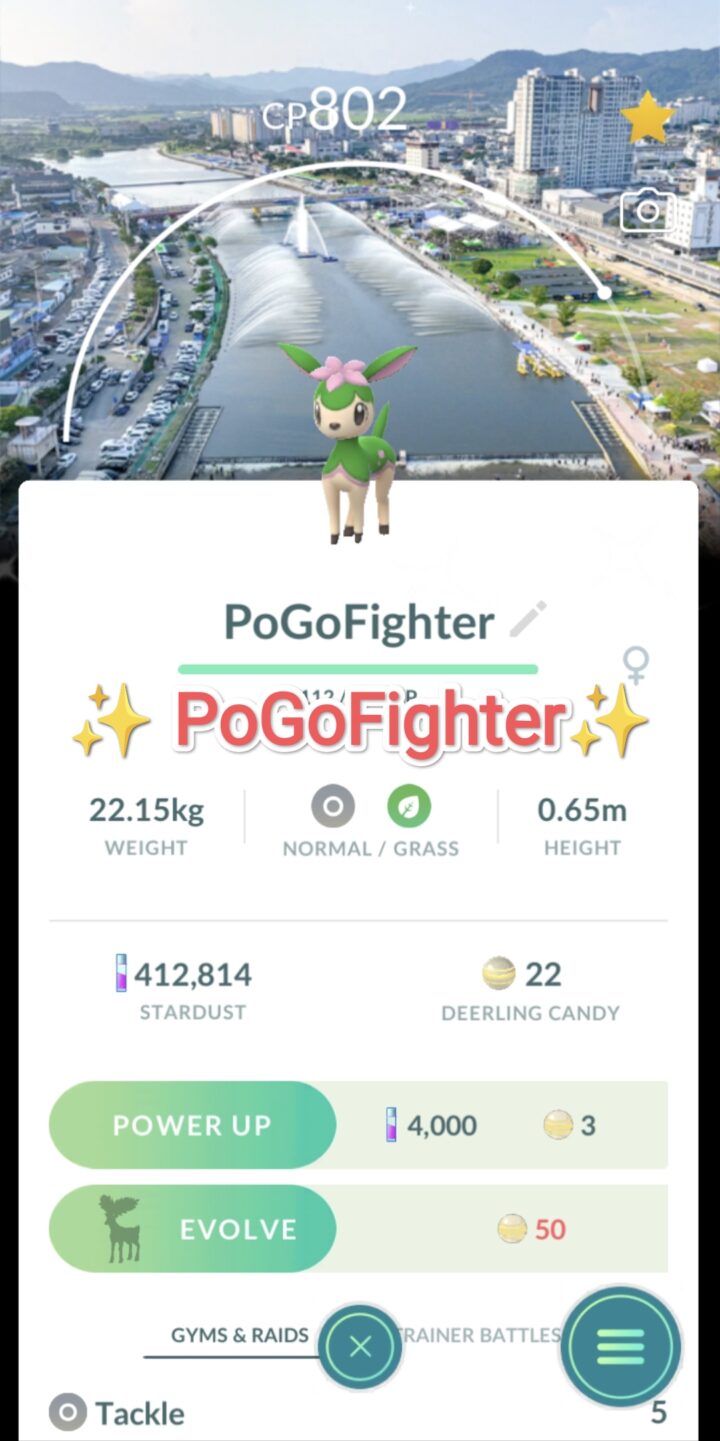 Pokémon GO Shiny Deerling Summer - Jangheung Water Festival Background - Trade 20.000 stardust (Read Describe)