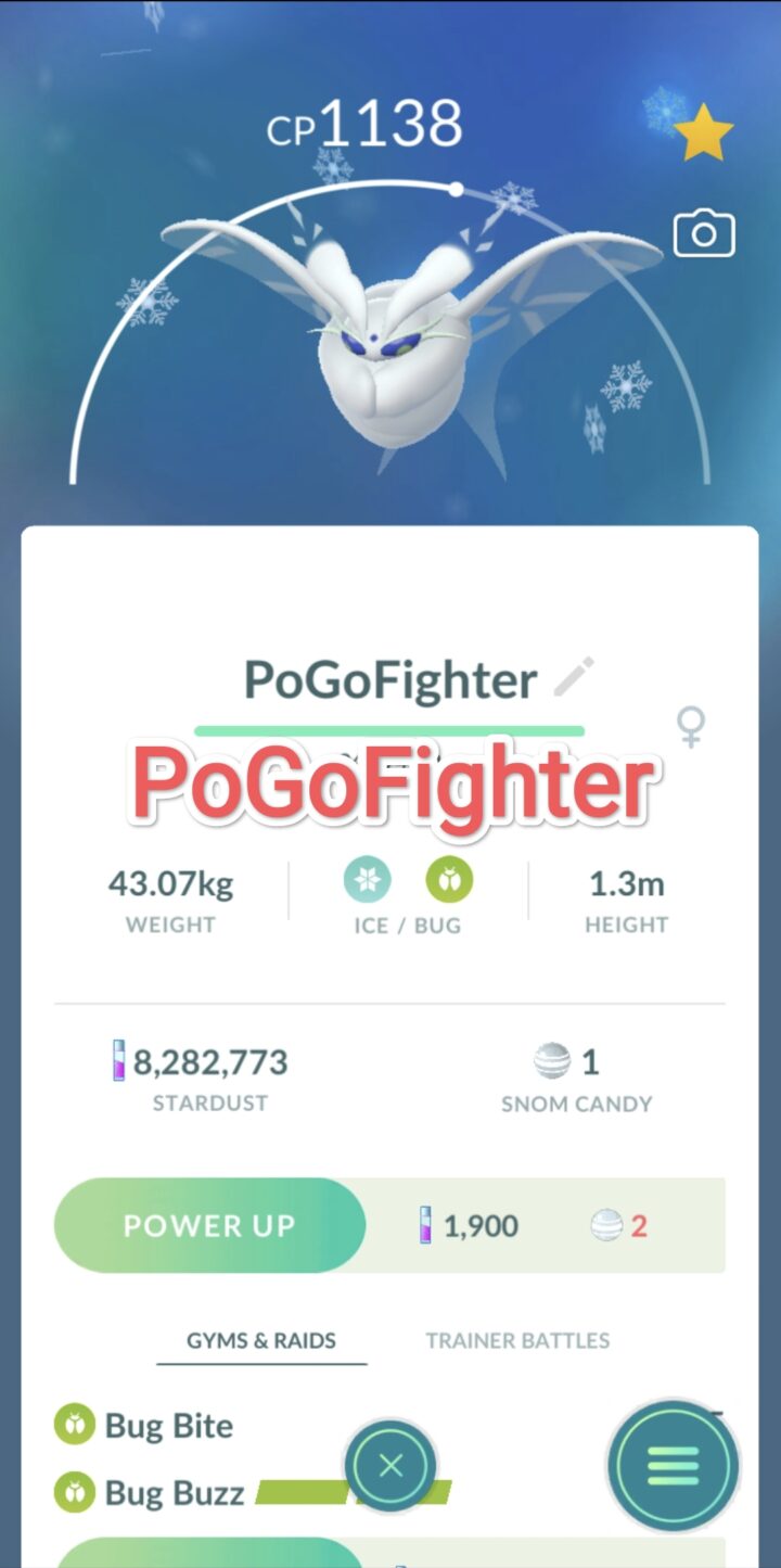 Pokémon GO Frosmoth – TRADE (Read Describe)