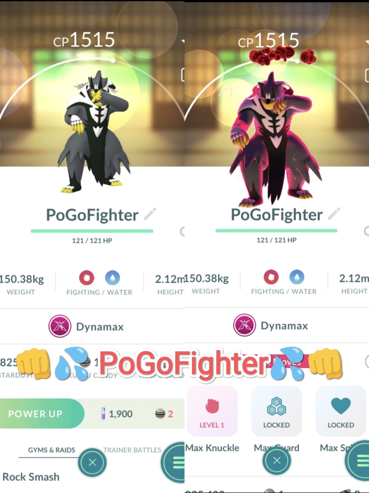 Pokémon GO Dynamax Urshifu - Single Strike / Rapid Strike Style - Unlock 2nd Charge ATK – PVP Master League – TRADE (Read Describe) - Image 5