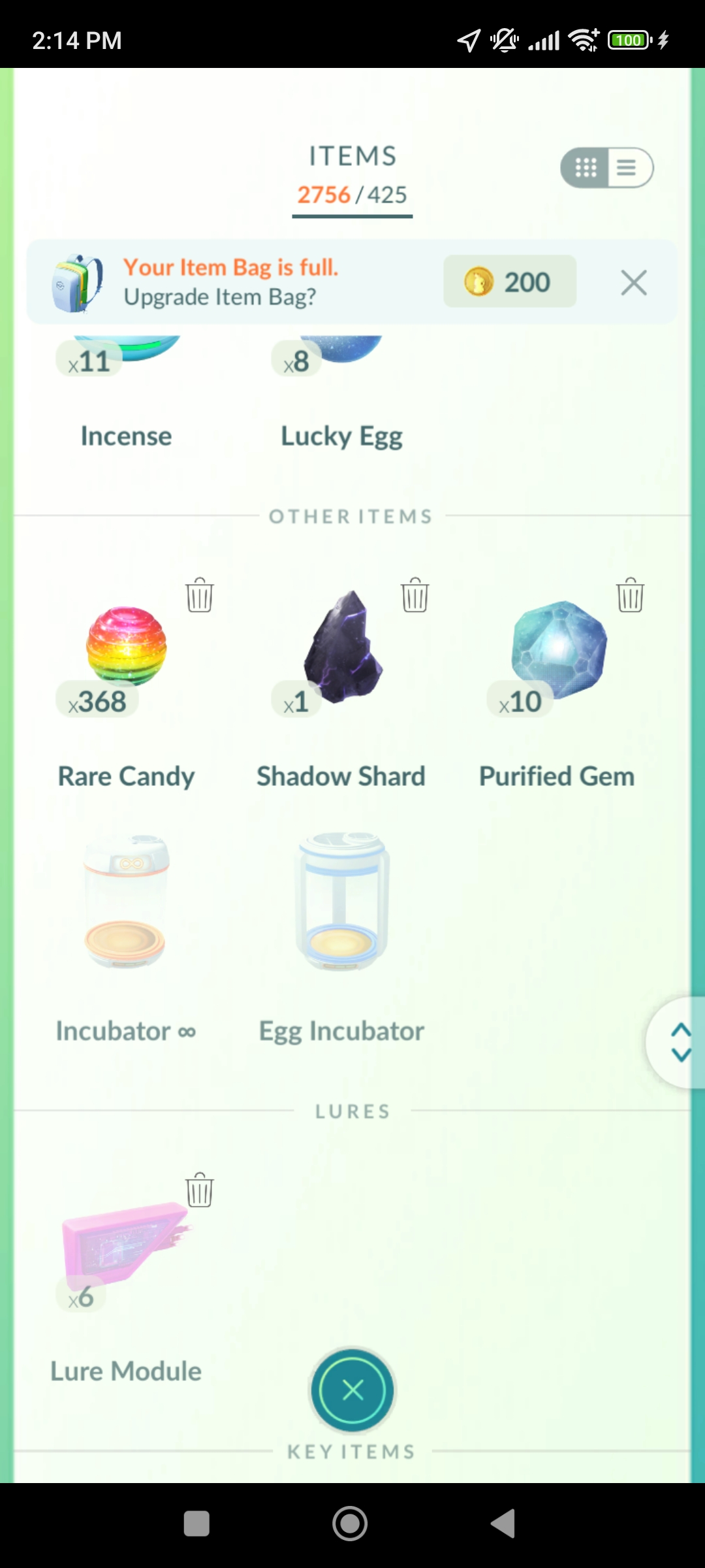 Pokémon GO Shiny Shadow Articuno x2, Shadow Zapdos, Shadow Lugia, Regigigas, Zekrom x2 - Mini Account (Read Describe) - Image 8