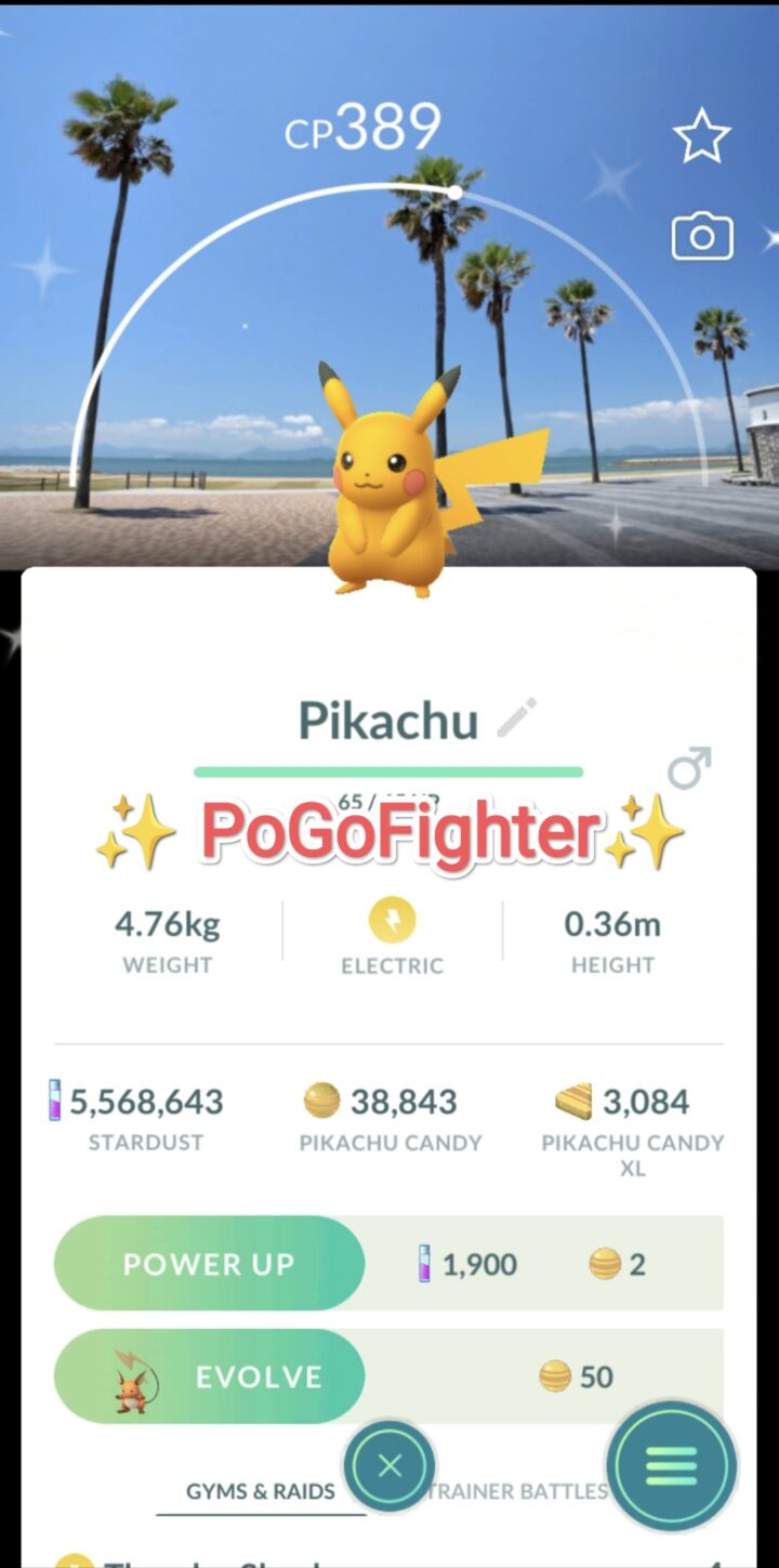 Pokémon GO Shiny Pikachu – Miyazaki – Stamp Rally – Trade 20.000 stardust (Read Describe)