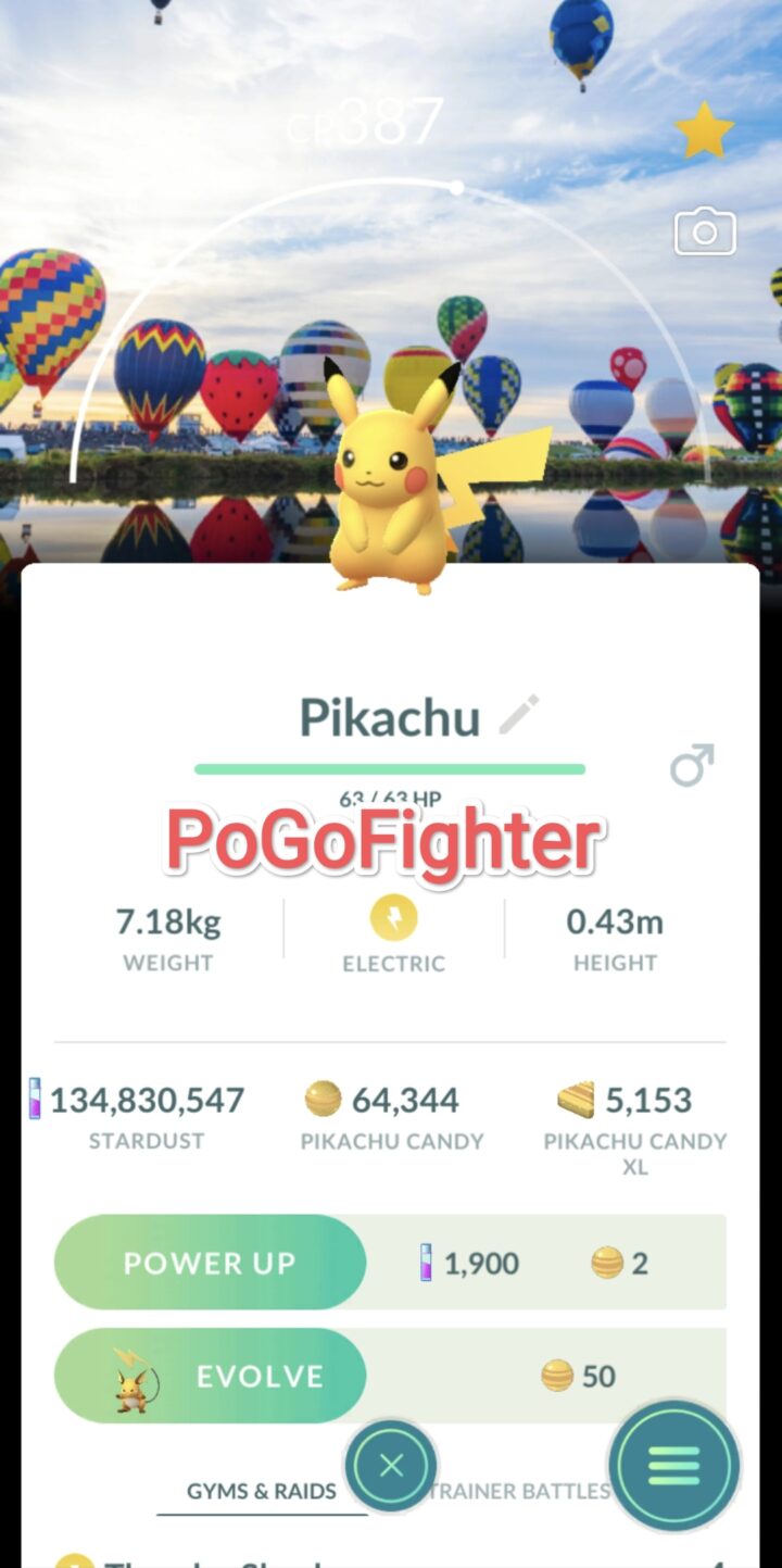 Pokémon GO Pikachu – Saga – Stamp Rally – Trade 20.000 stardust (Read Describe)