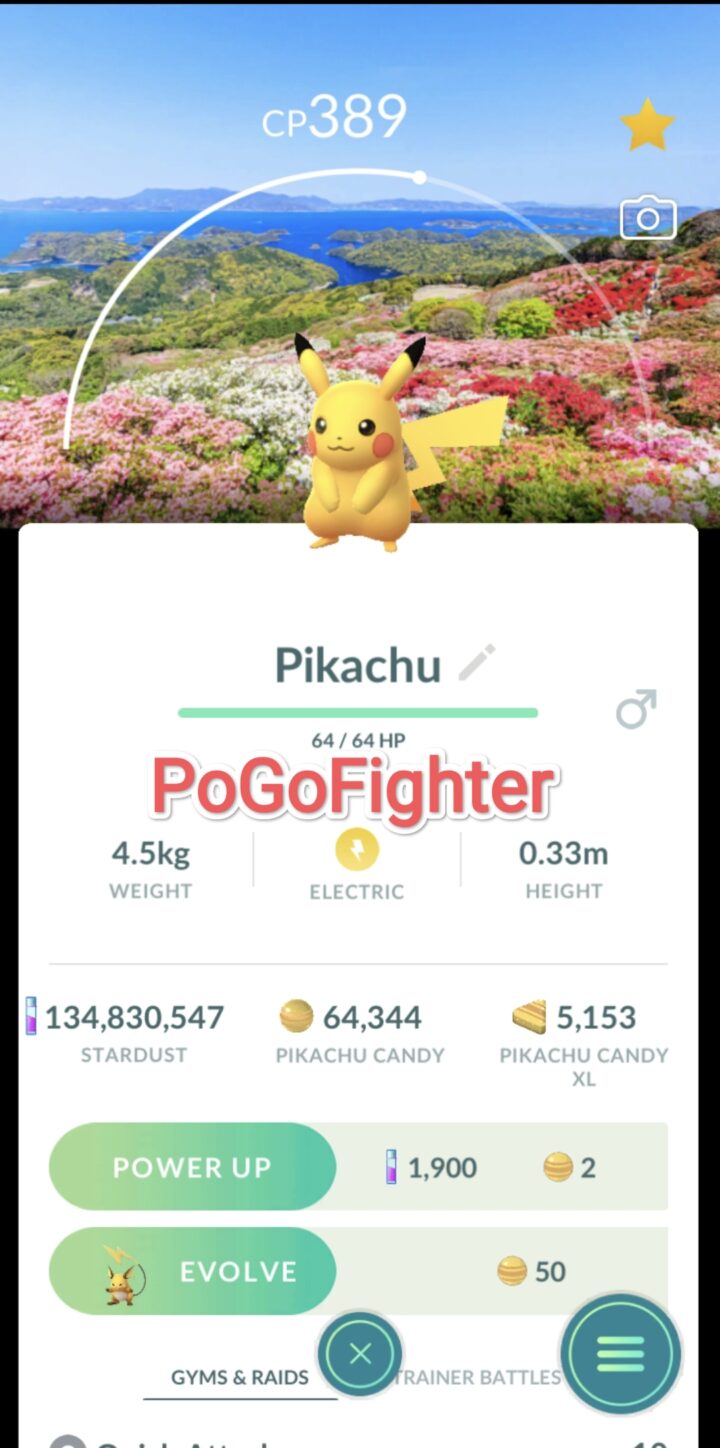 Pokémon GO Pikachu – Nagasaki – Stamp Rally – Trade 20.000 stardust (Read Describe)